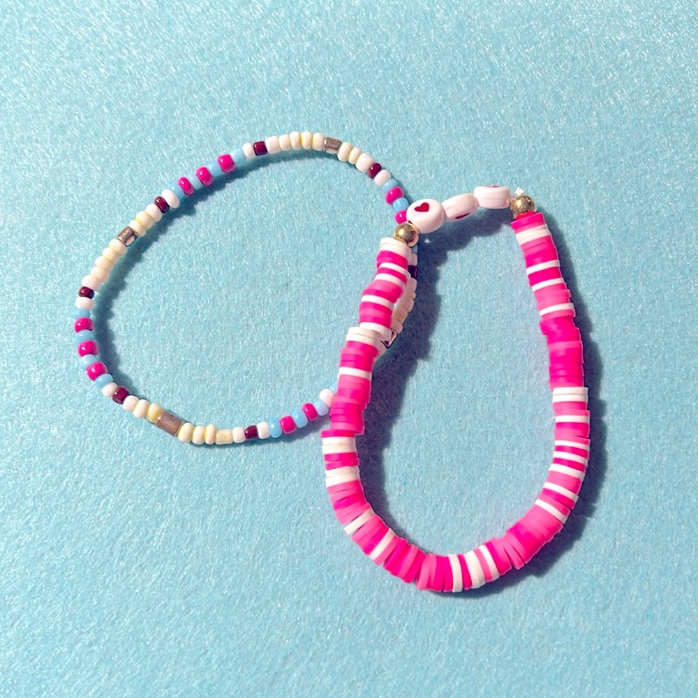 2 Bundle Preppy Braclets